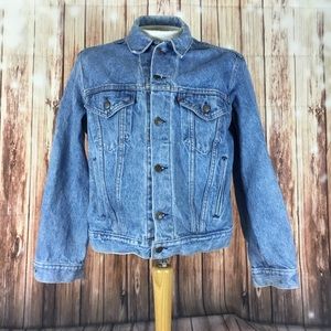 Levi’s Strauss Blue Jeans  Denim Trucker Jacket